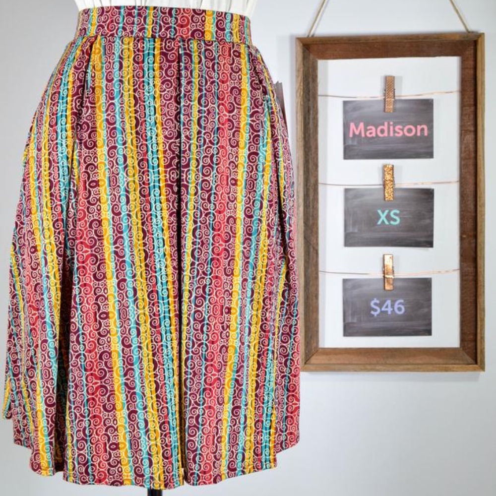 LuLaRoe Madison Skirt